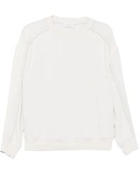 Brunello Cucinelli - Sweat À Chaîne Monili Et Empiècement Transparent - Lyst