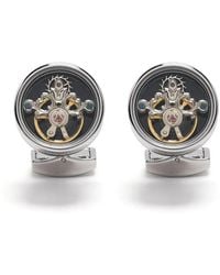 Tateossian - Skull Tourbillon Cufflinks - Lyst