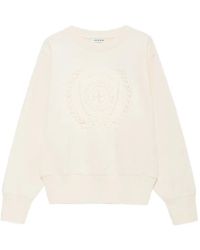 Anine Bing - Harvey Shrunken Signet Sweatshirt - Lyst