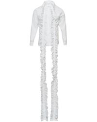 Comme des Garçons - Ruffled Long-Trim Shirt - Lyst