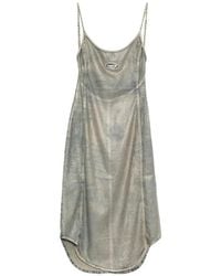 DIESEL - De-Vera-S Logo-Detail Midi Dress - Lyst