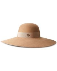 Maison Michel - Sombrero de verano Blanche - Lyst
