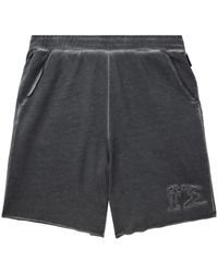Izzue - Pantalones cortos de chándal con efecto envejecido - Lyst