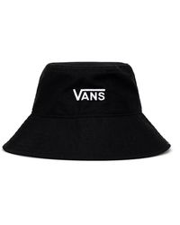 Vans - Logo-Embroidered Drawstring Bucket Hat - Lyst