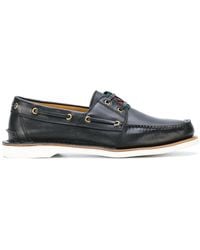 Gucci Boat Shoes - Blue