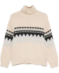 Allude - High-Neck Cashmere Sweater - Lyst