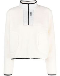 Colmar - Contrast-trim Half-zip Fleece Sweatshirt - Lyst