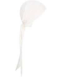 Noire Swimwear - Knot-Detail Head Scarf - Lyst