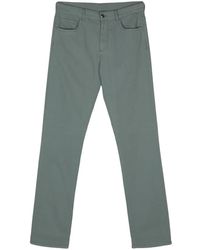 Canali - Broek Met Logopatch - Lyst
