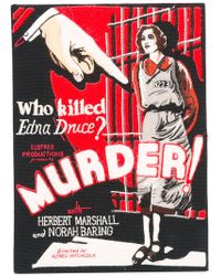 Olympia Le-Tan Murder Book Clutch - Black