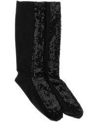 P.A.R.O.S.H. - Sequin-Embroidered Socks - Lyst