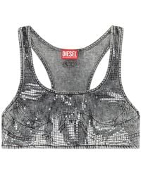 DIESEL - Sleeveless Tops - Lyst
