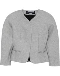Jacquemus - The Mini Ovalo Jacket - Lyst