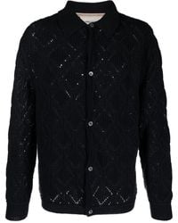 A Kind Of Guise - Per Knit Wool Blend Polo Jacket - Lyst