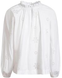 Merlette - Manon Broderie-Anglaise Blouse - Lyst