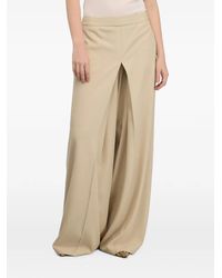 Semicouture - Gala Pleated Palazzo Pants - Lyst