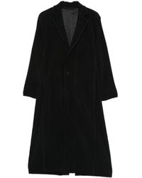 Homme Plissé Issey Miyake - Plissé-Effect Single-Breasted Coat - Lyst