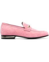 Bally - Suisse Suede Loafers - Lyst