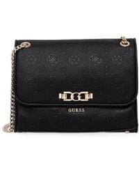 Guess - Anise Logo-Embossed Shoulder Bag - Lyst
