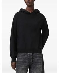 AllSaints - Zinc Logo Hooded Top - Lyst