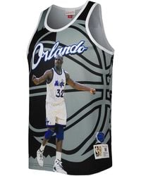 Mitchell & Ness - Sublimated Player "Shaquille O'Neal" Tank Top - Lyst