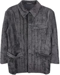 Yohji Yamamoto - Pleated Linen Jacket - Lyst