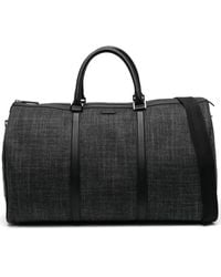Canali - Reisetasche Mit Logo-Patch - Lyst