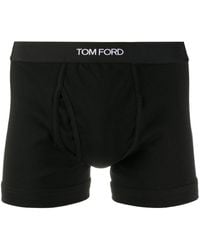 Tom Ford - Shorts mit Logo-Bund - Lyst