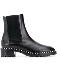 stuart weitzman allie combat boots