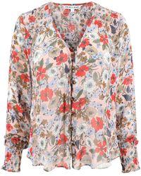Veronica Beard - Camisa con estampado floral - Lyst
