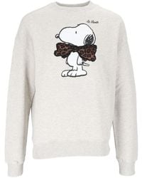 MC2 Saint Barth - Stardust Snoopy-Patch Sweater - Lyst