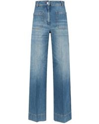 Victoria Beckham - パッチポケット ジーンズ - Lyst