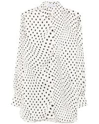 Stella McCartney - Polka-Dot Long-Sleeve Shirt - Lyst