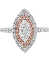 HYT Jewelry - 18Kt Diamond Cocktail Ring - Lyst
