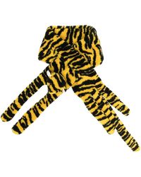 KENZO - Schal aus Faux Fur im Tigerdesign - Lyst