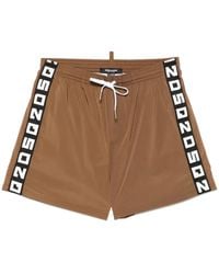 DSquared² - Swimsuit With And Logo - Lyst