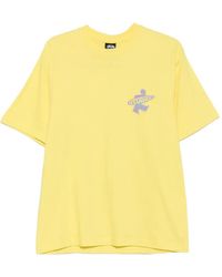 Stussy - T-Shirt Dot Surf À Imprimé Graphique - Lyst