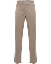 Kiton - Pantalones ajustados con botones - Lyst