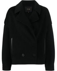 Maje - Double-breasted Wool-blend Jacket - Lyst