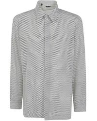Tom Ford - Camisa Con Motivo De Rombos - Lyst
