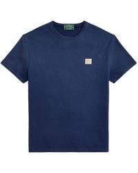 Polo Ralph Lauren - Crew-Neck Patch T-Shirt - Lyst