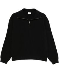 Saint Laurent - Ribbed-Knit Crew-Neck Sweater - Lyst