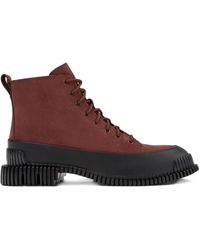 Camper - Bottines Crantées Pix 33 Mm À Lacets - Lyst