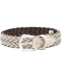 Eleventy - Braided Buckle Belt - Lyst