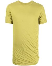 Rick Owens - Double Ss Organic Cotton T-shirt - Lyst
