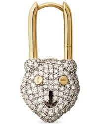 Maria Black - 14Kt For The Love Of Ted Diamond Huggie Earring - Lyst