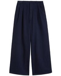 Jil Sander - Jeans Oversize Con Pieghe - Lyst