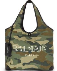 Balmain - B-army Camouflage-print Tote Bag - Lyst