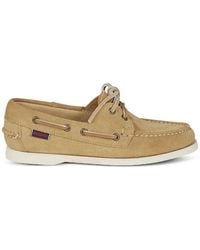 Sebago - Portland Suede Boat Shoes - Lyst