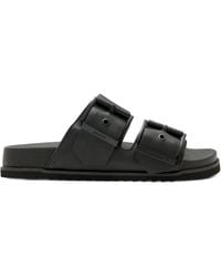 AllSaints - Claquettes Sian En Cuir - Lyst